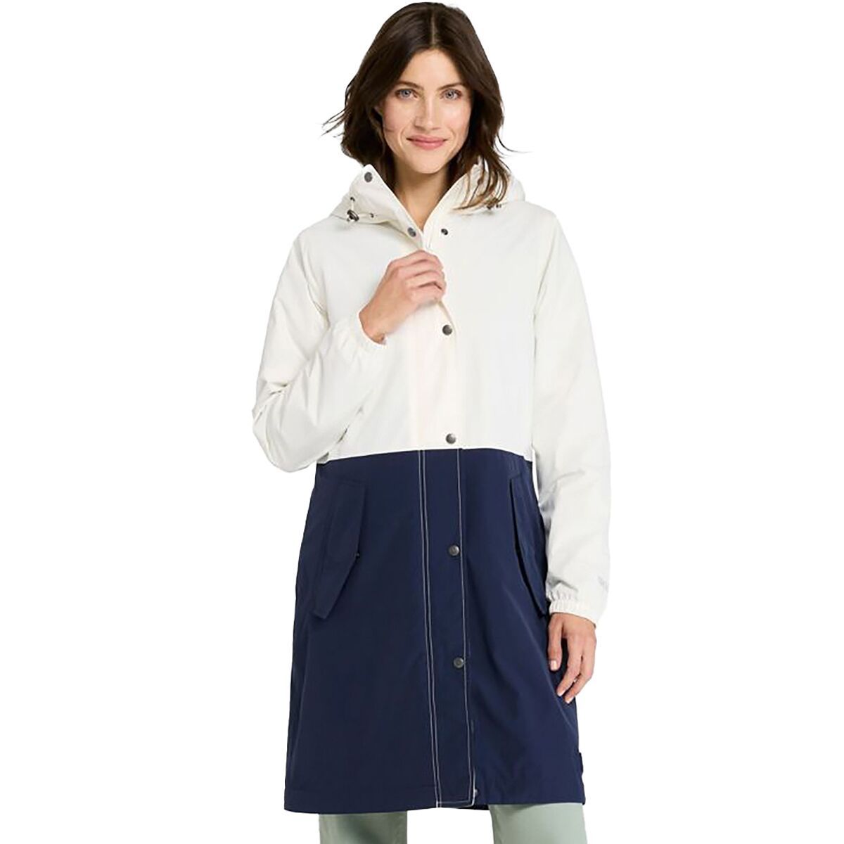 Image of L.L.Bean Mountain Classic Regular Rain Coat - Women's Sailcloth/Classic Navy, XS