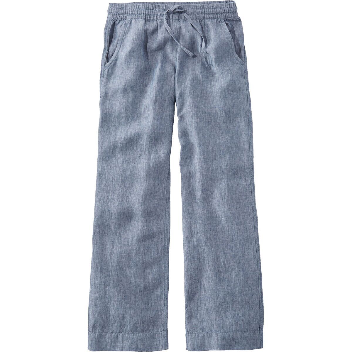 Image of L.L.Bean Premium Linen Breezy Pull-On Pant - Women's Bright Mariner, 6/Reg