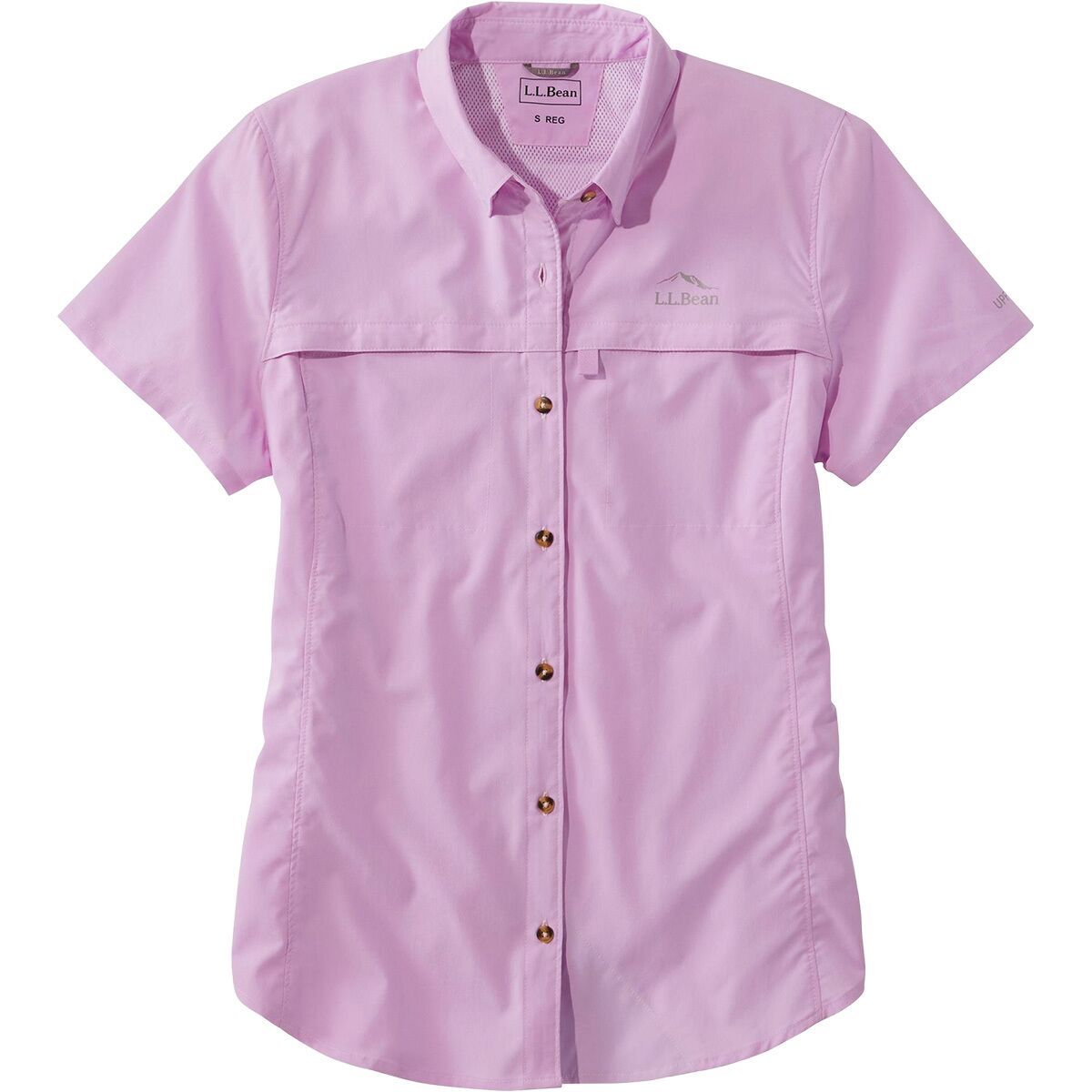 Image of L.L.Bean Tropicwear Regular Short-Sleeve - Women's Mtn Lilac, XS
