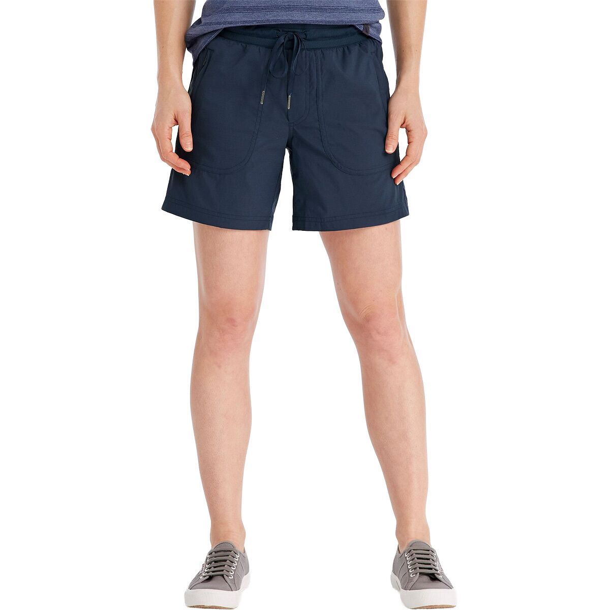 Image of L.L.Bean Vista Camp 6in Short - Women's Nautical Navy, XL
