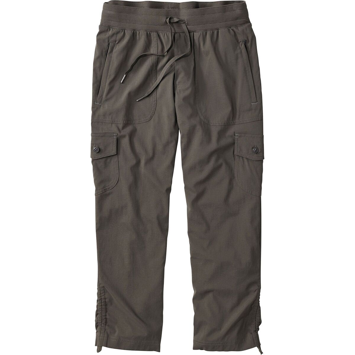 Image of L.L.Bean Vista Camp Regular Crop Pant -Women's Dark Taupe, L/Reg