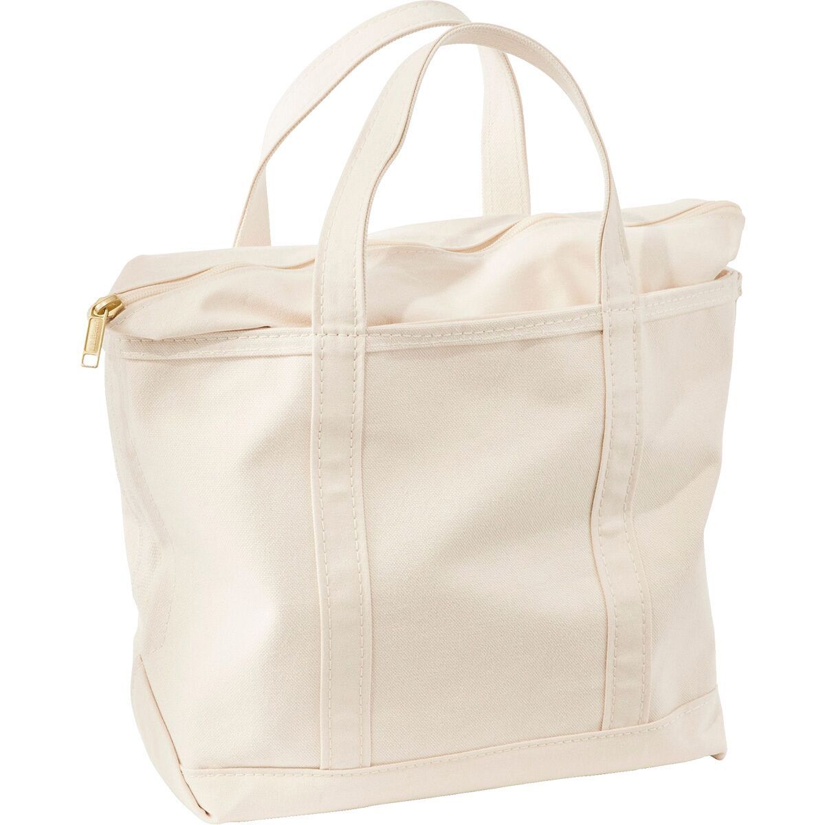 Image of L.L.Bean Boat and Tote Zip-Top Pocket Medium Natural/Natural, One Size