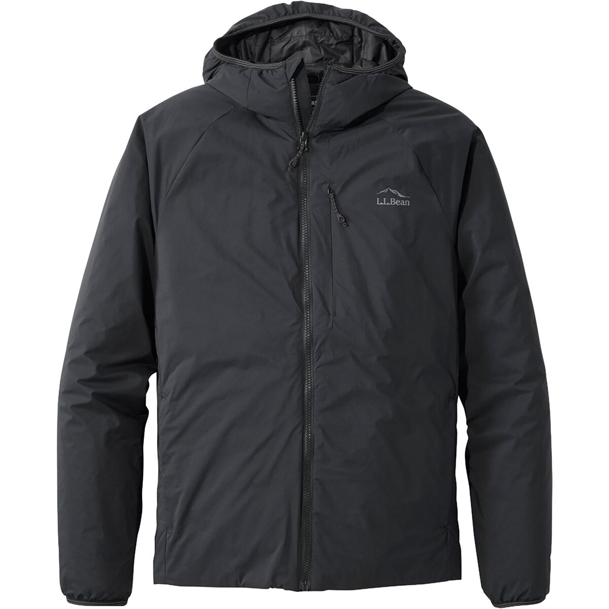 Image of L.L.Bean Primaloft Packaway Air Hoodie - Men's Midnight Black, XL