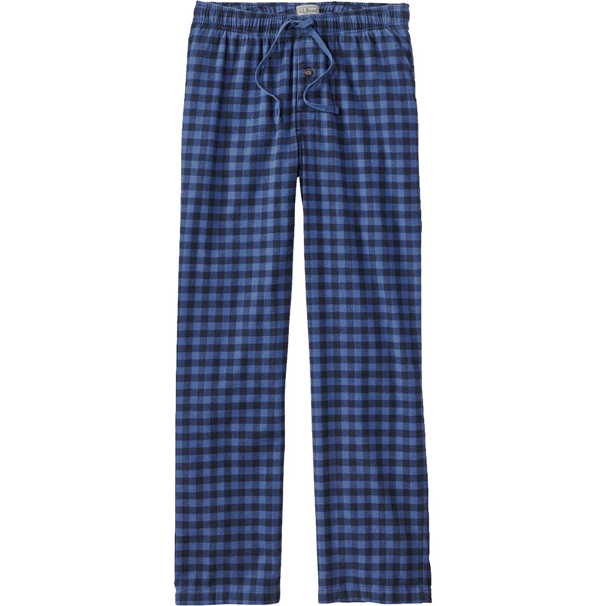 L.L.Bean L.L.Bean Wicked Cozy Flannel Sleep Pant - Men's Deep Blue Check, S - $69.95 at Backcountry.com