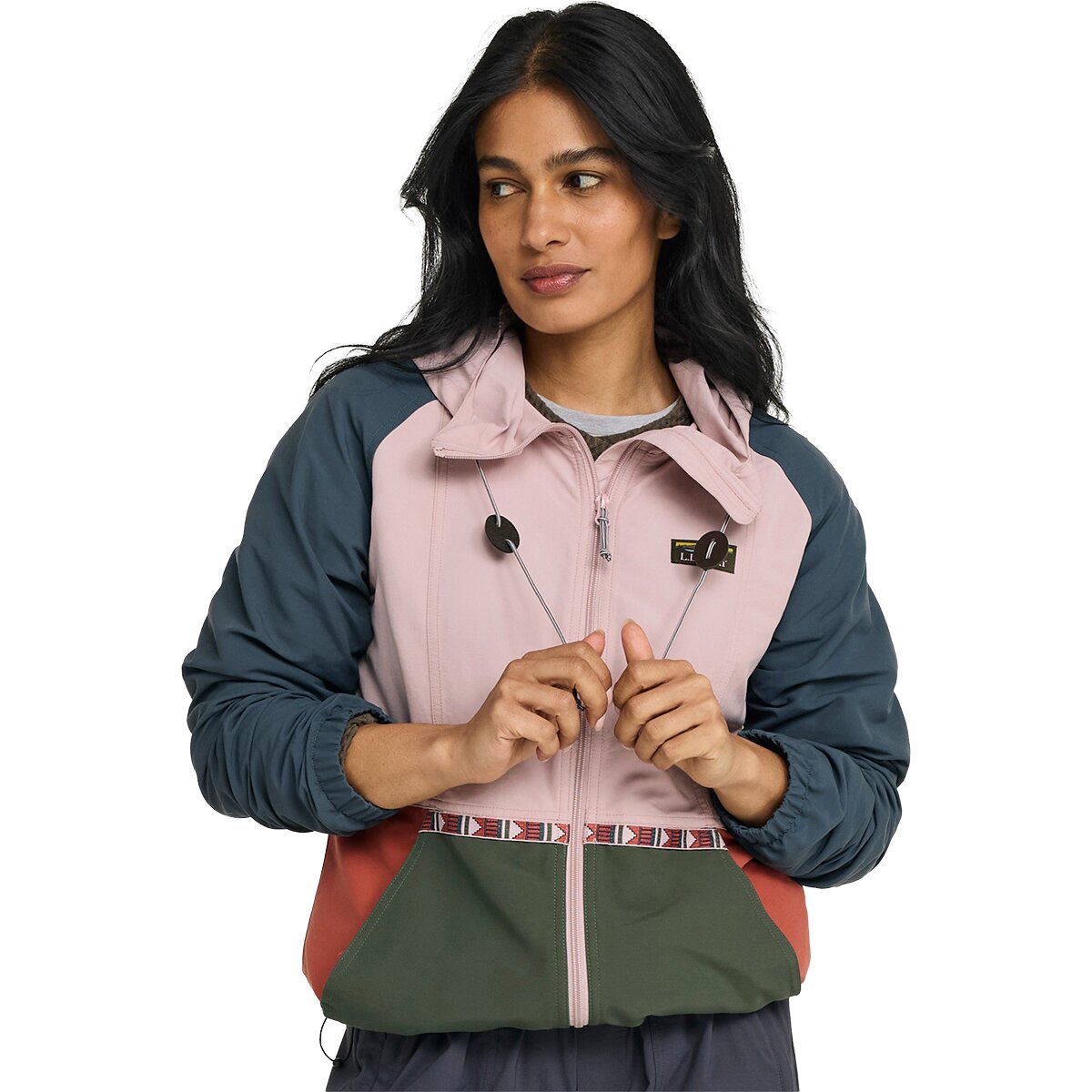 L.L.Bean Mountain Classic Multi Color Jacket  - Women's Antique Lilac/Thyme, L