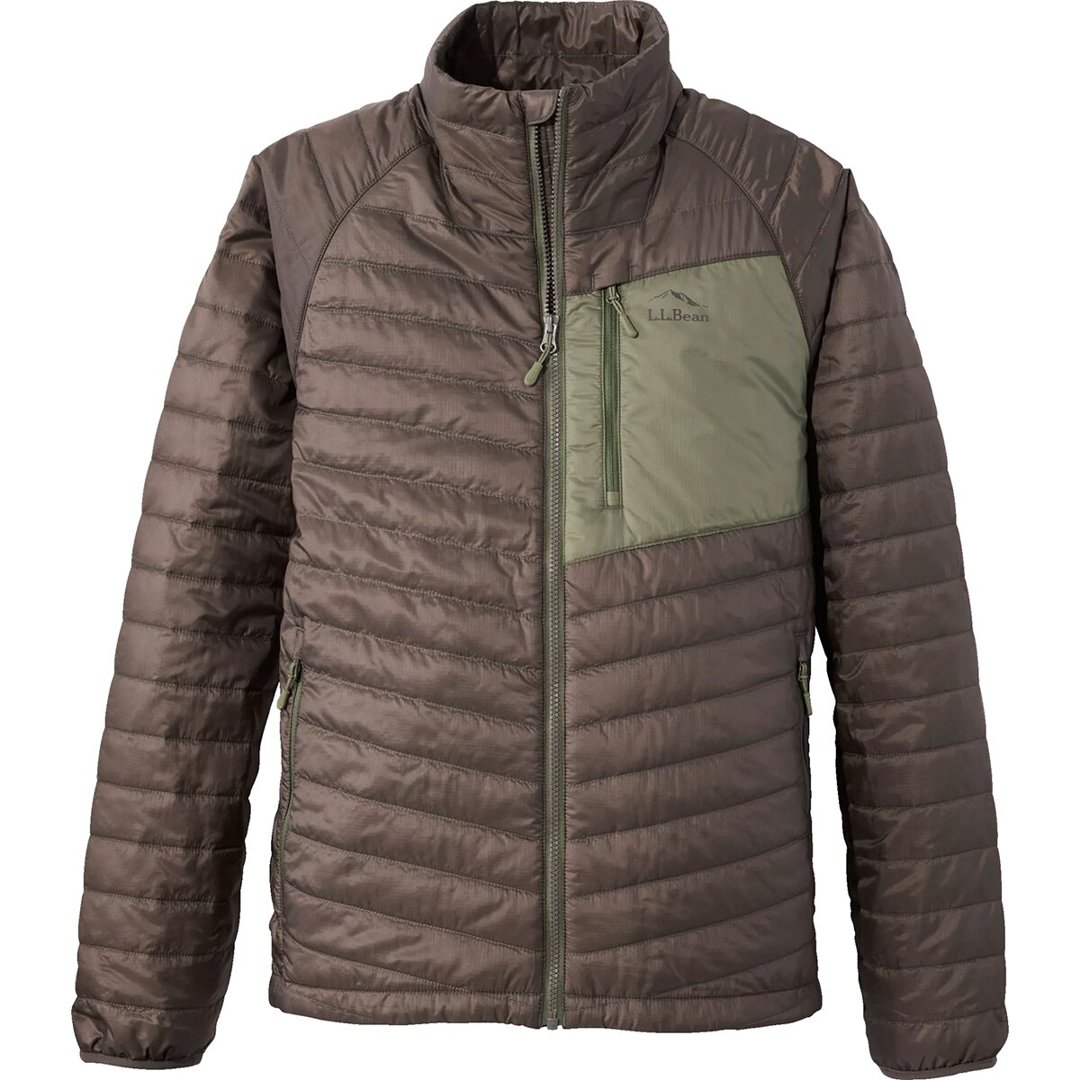 Image of L.L.Bean Primaloft Packaway Jacket - Men's Dark Cinder, XL