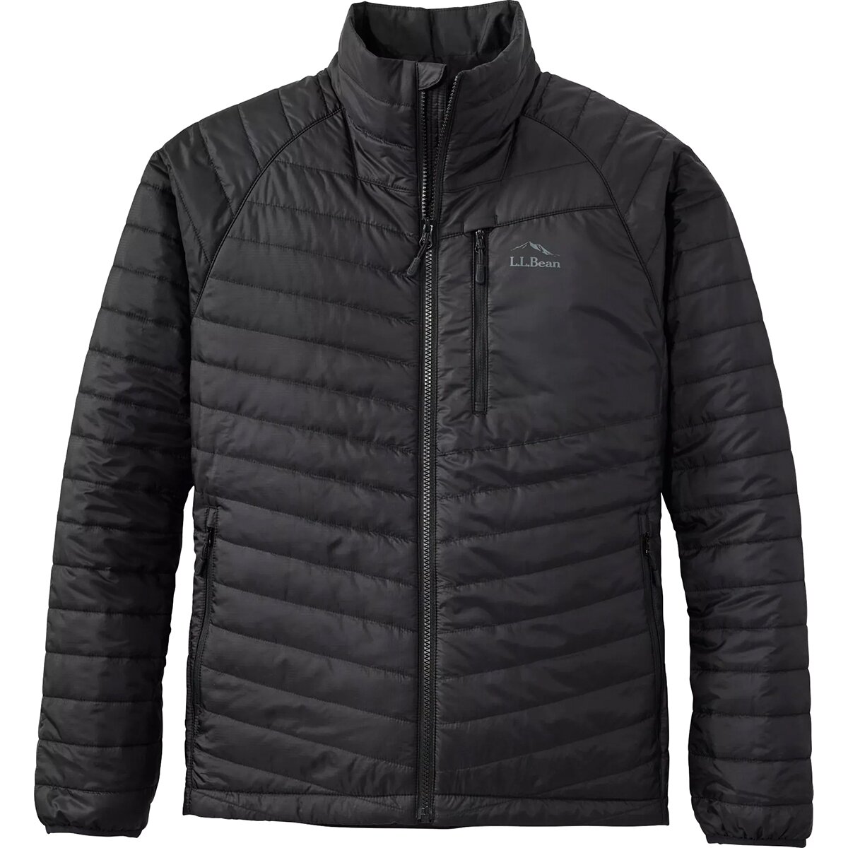 Image of L.L.Bean Primaloft Packaway Jacket - Men's Midnight Black, S