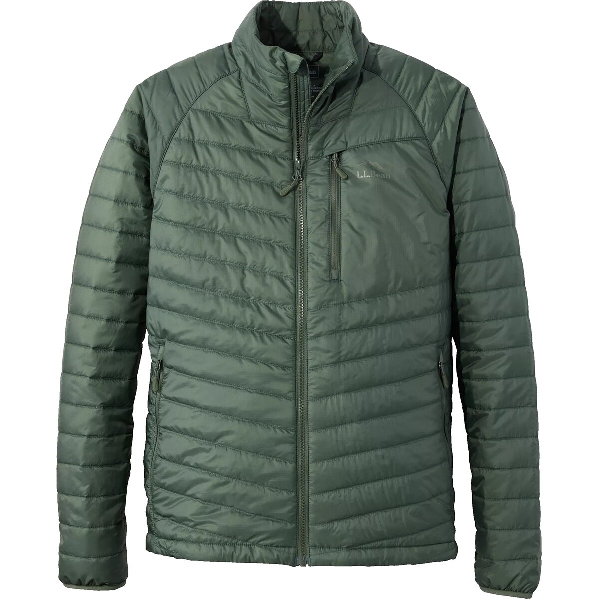 Image of L.L.Bean Primaloft Packaway Jacket - Men's Thyme, S