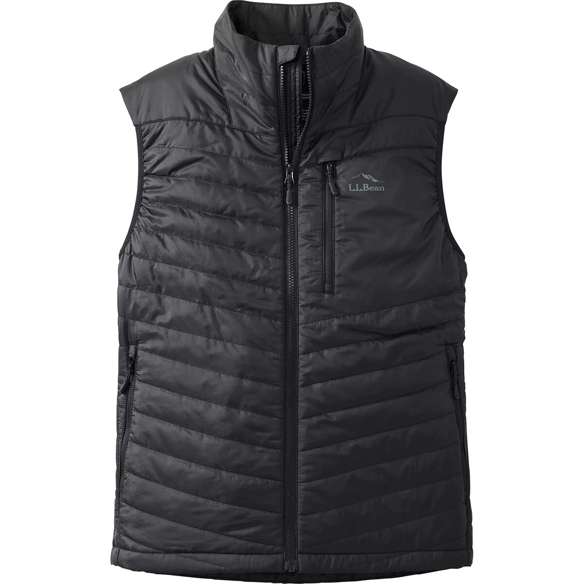 L.L.Bean Primaloft Packaway Vest - Men's Midnight Black, XXL