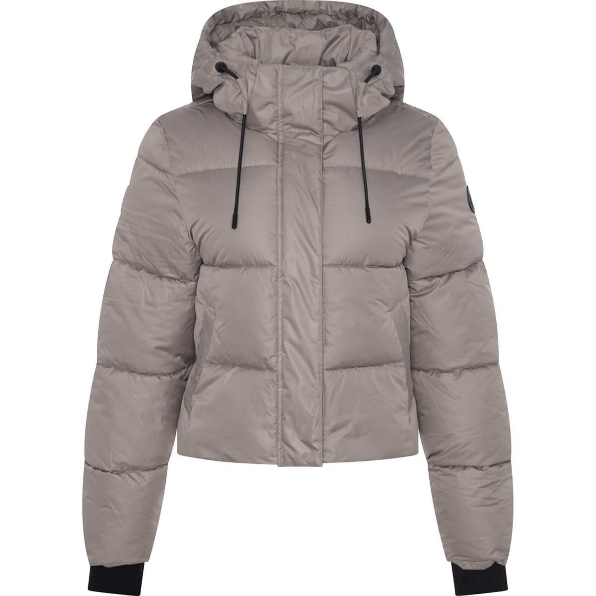 Image of Lole London Cropped Puffer Jacket - Women's Pebble, S