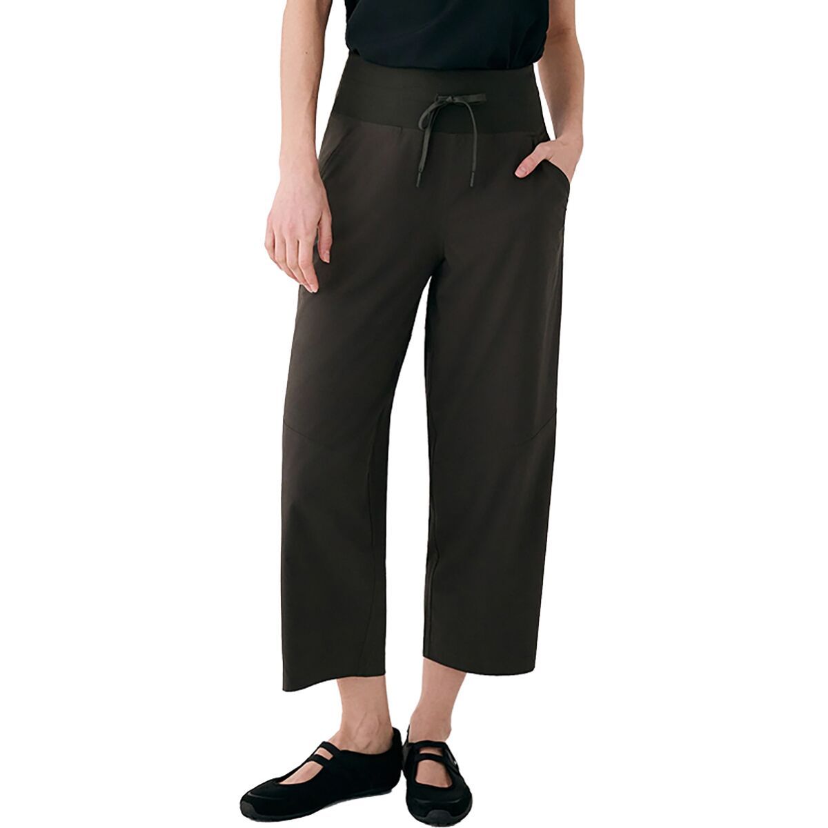 Image of Lole Sofia Crop Pant - Women's Olive, S