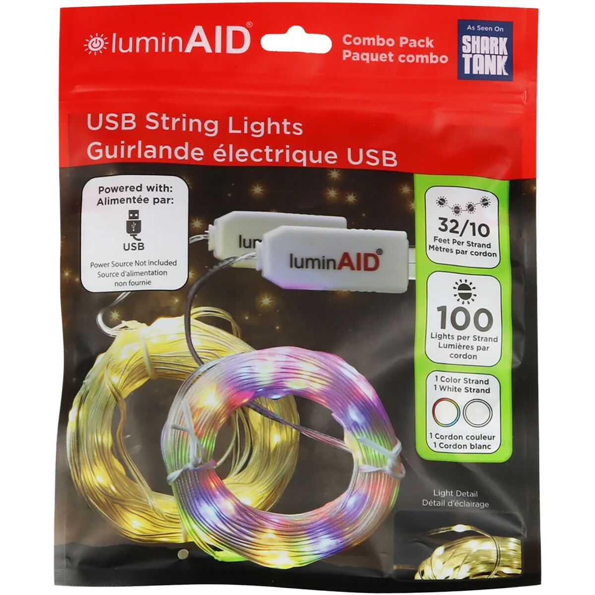 Image of LuminAID USB String Lights Combo Pack One Color, One Size