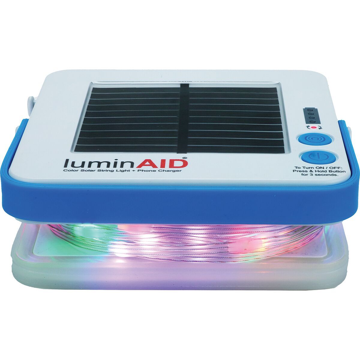 Image of LuminAID Solar String Color + Phone Charger One Color, One Size
