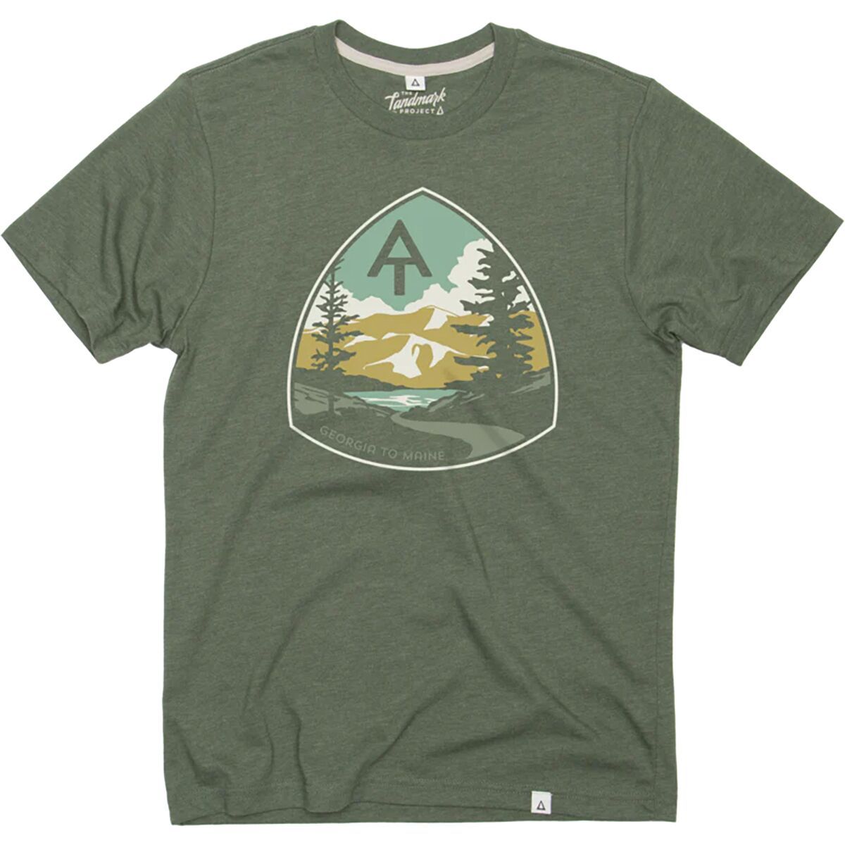 Landmark Project Appalachian Trail Short-Sleeve T-Shirt Conifer, XXL