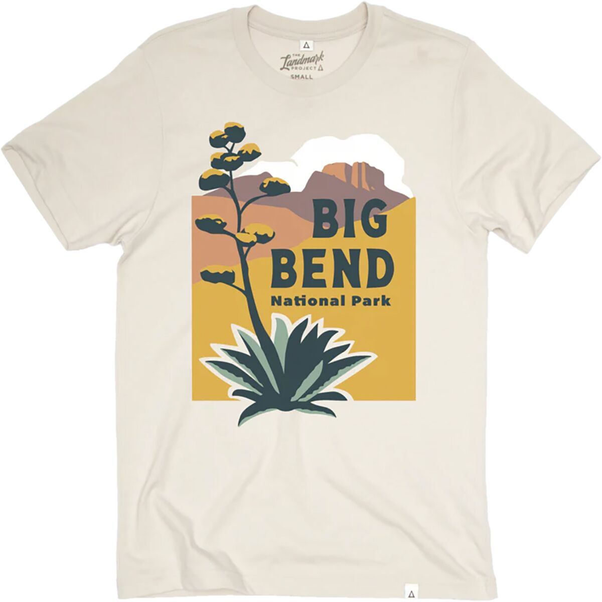 Landmark Project Big Bend National Park Short-Sleeve T-Shirt Dune, XXL