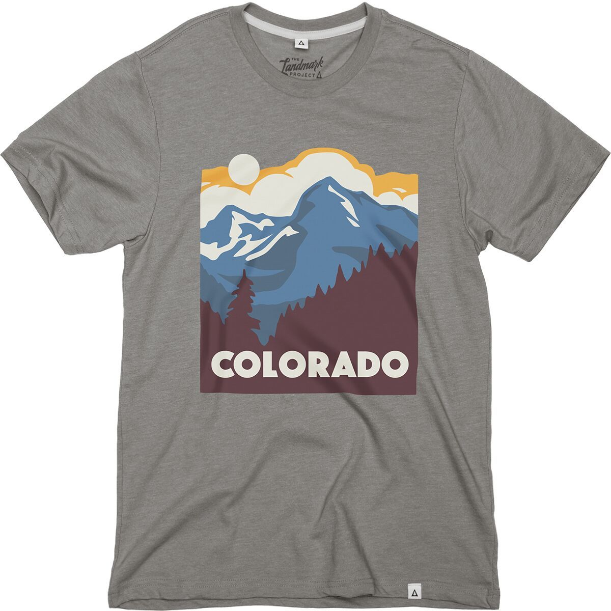 Landmark Project Colorado Short-Sleeve T-Shirt Smoke Grey, XXL