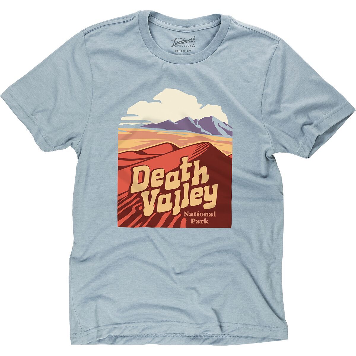 Landmark Project Death Valley National Park Short-Sleeve T-Shirt Chambray, XXL