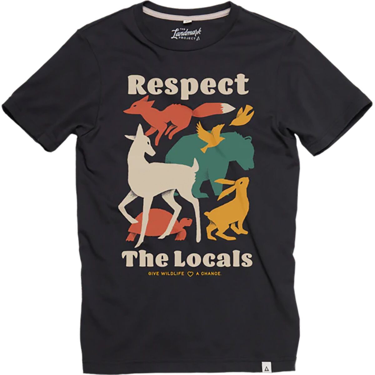 Landmark Project Respect The Locals Short-Sleeve T-Shirt Deep Navy, XL