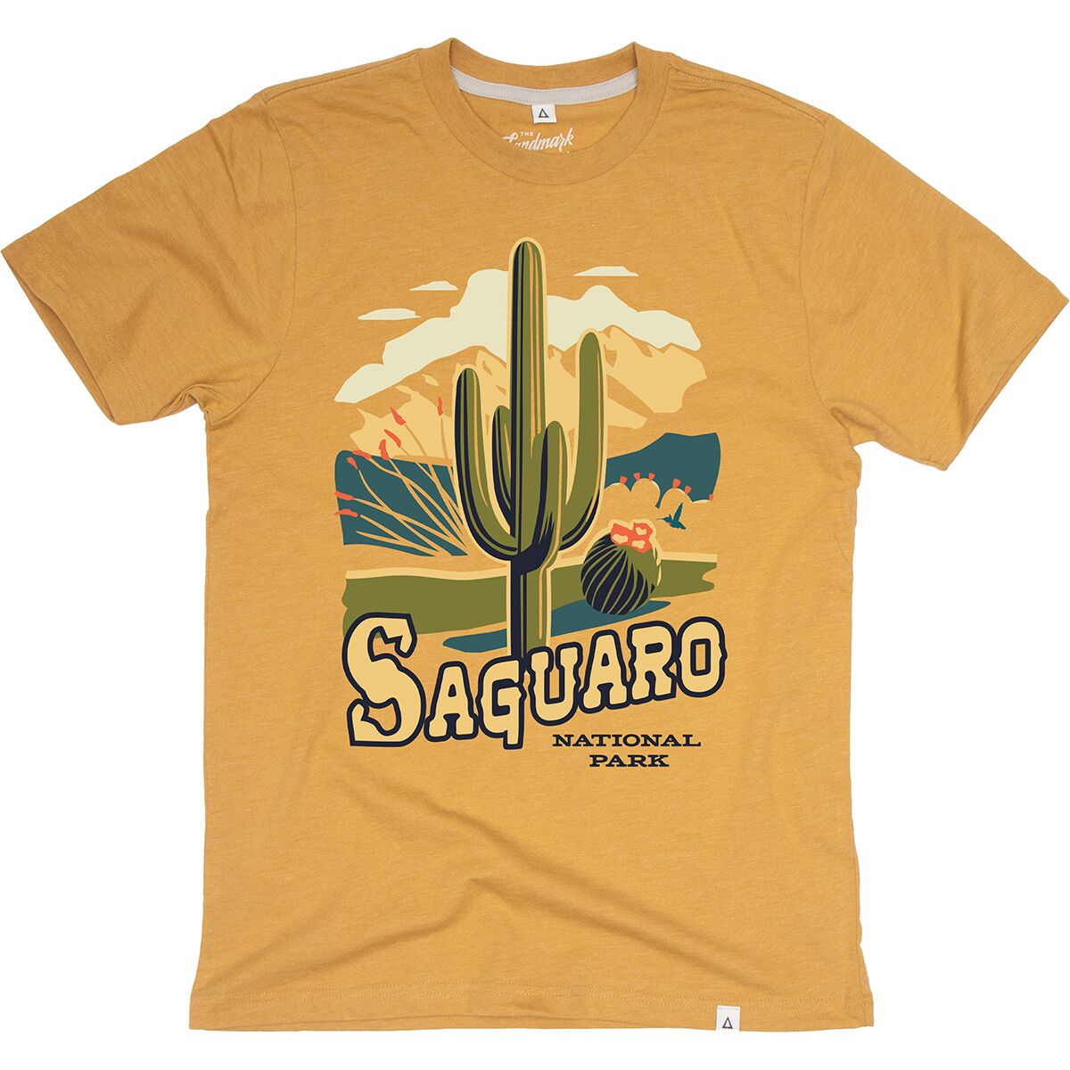 Landmark Project Landmark Project Saguaro National Park Short-Sleeve T-Shirt Goldenrod, XL