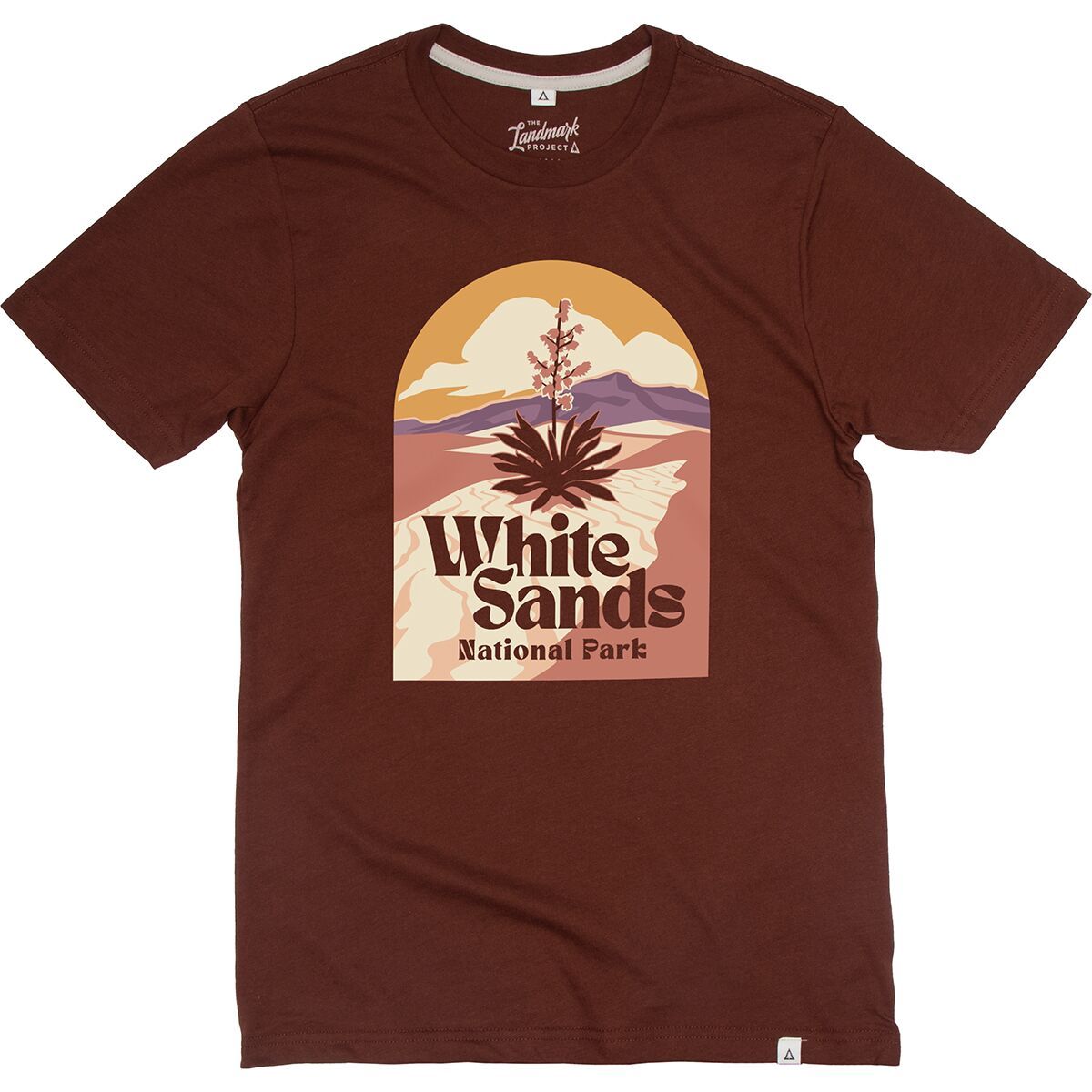 Landmark Project White Sands National Park Short-Sleeve T-Shirt Redwood, S