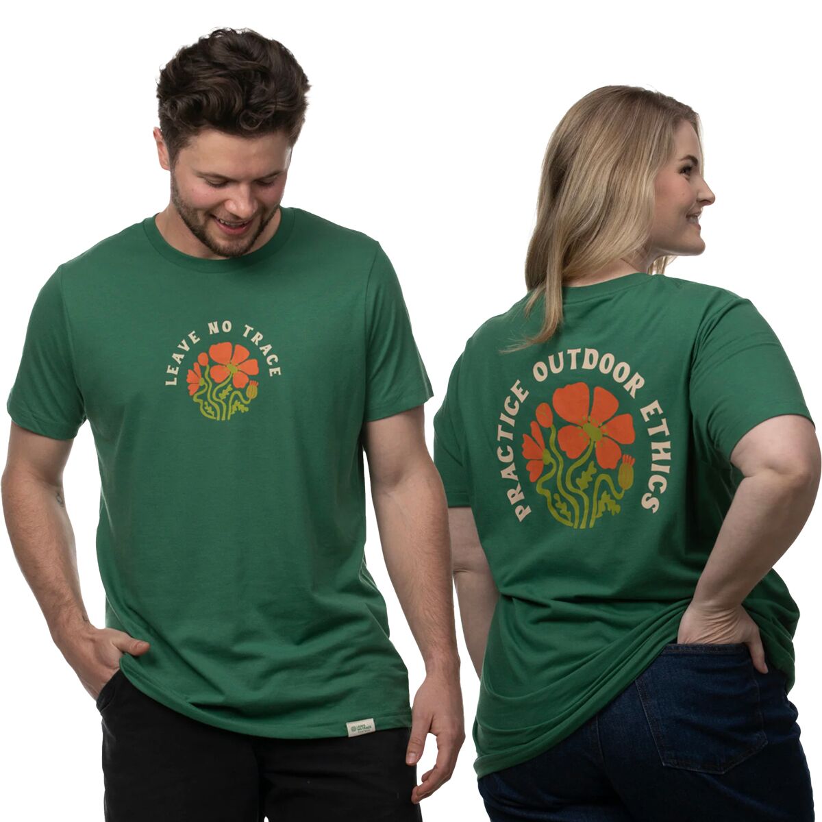 Landmark Project Landmark Project Leave No Trace T-Shirt Palm Leaf, S