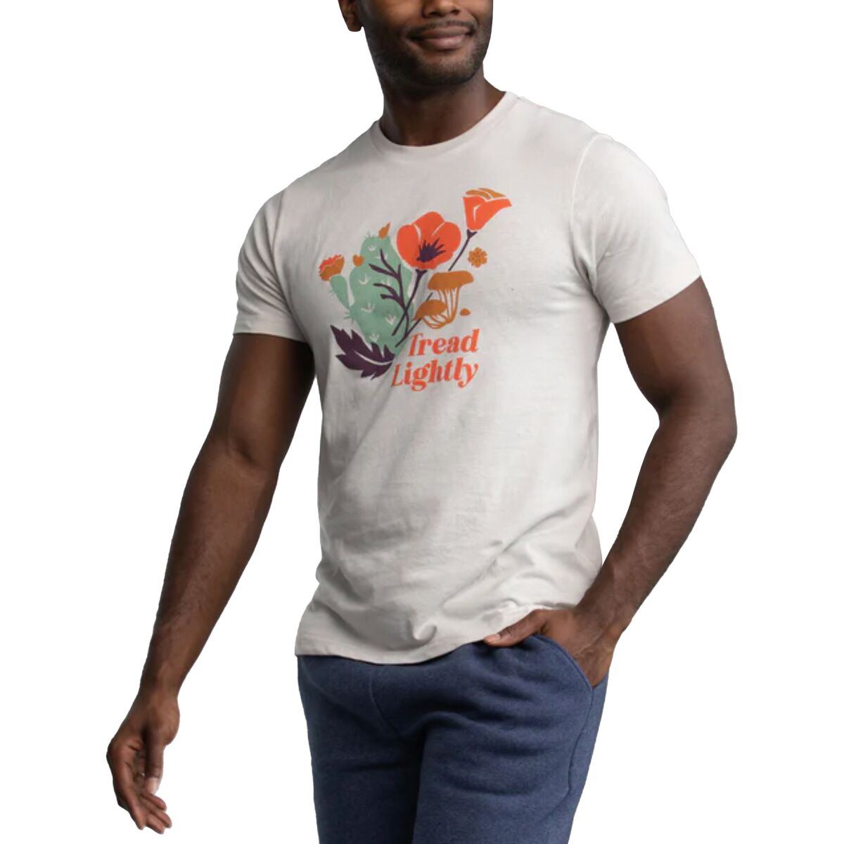 Landmark Project Landmark Project Tread Lightly T-Shirt Dune, XL