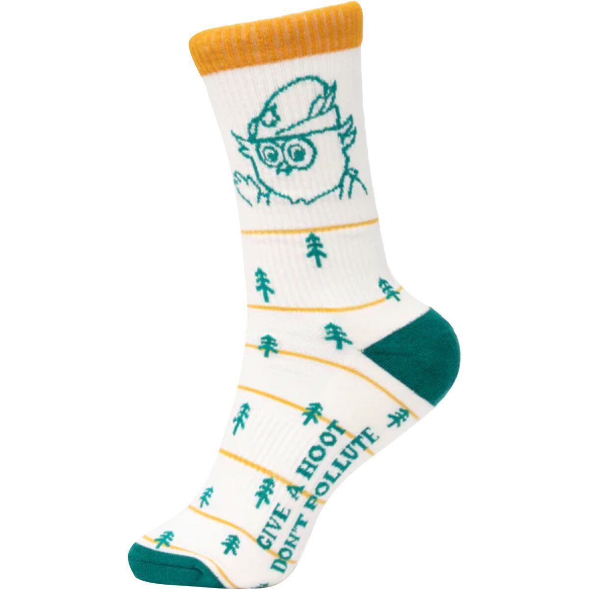 Landmark Project Give A Hoot Sock Antler, S/M