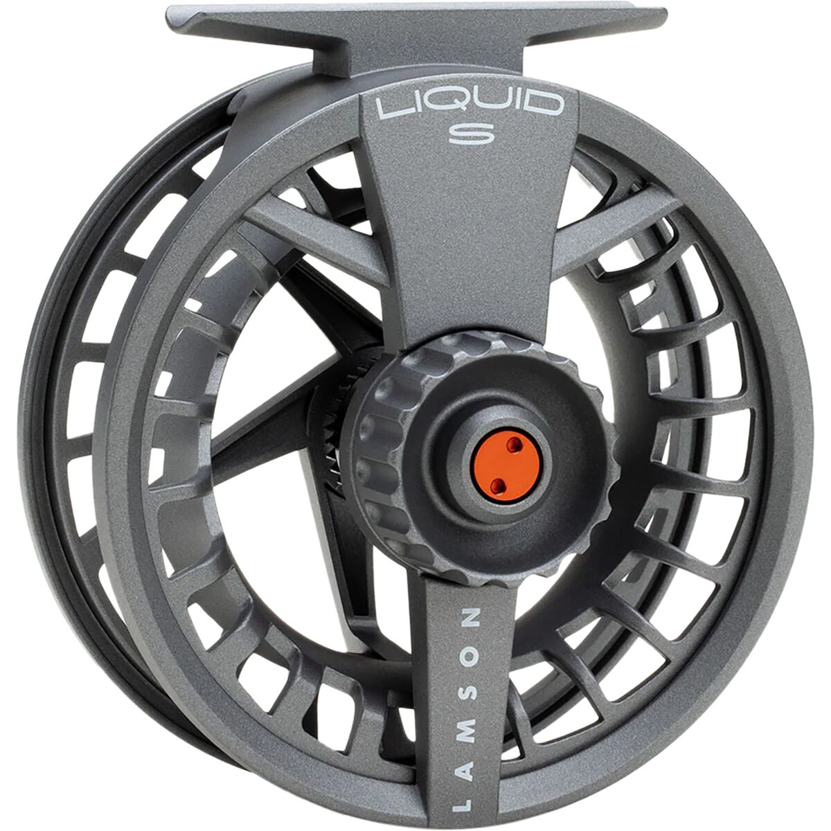 Image of Lamson Liquid S-Series Fly Reel Smoke, 4/5/6