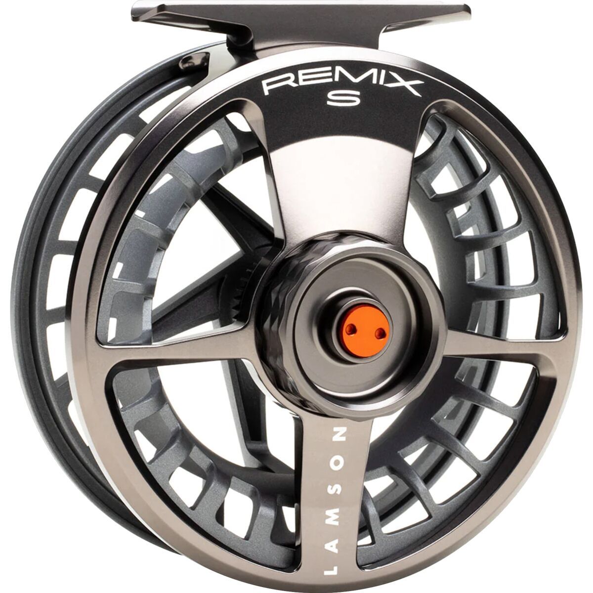 Image of Lamson Remix S-Series Fly Reel Smoke, 4/5/6