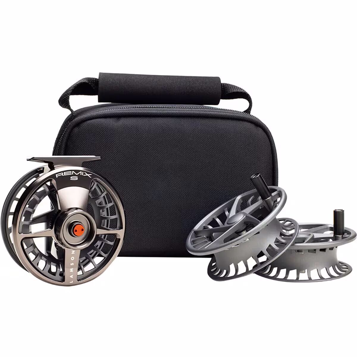 Lamson Remix S-Series Fly Reel 3-Pack Smoke, 4/5/6