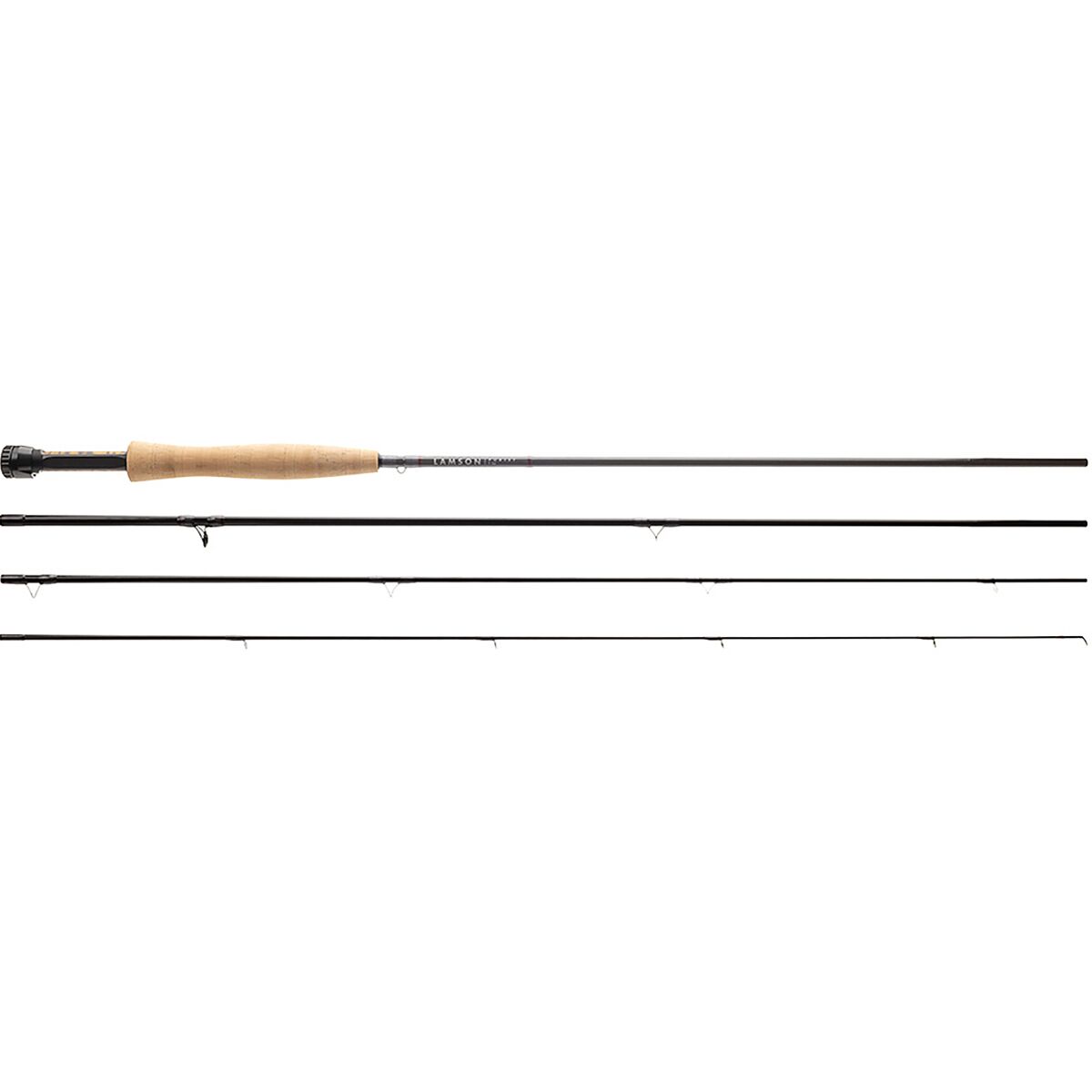 Image of Lamson Purist Fly Rod - 4-Piece Gray, 4 Weight, 8ft6in