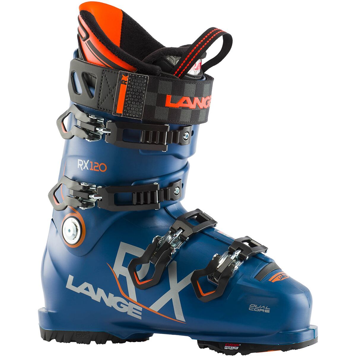 Lange RX 120 Ski Boot - 2023 Navy Blue, 25.5
