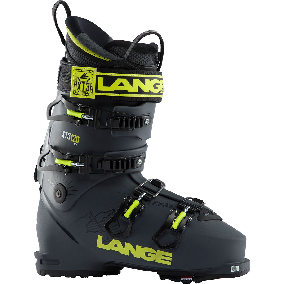 Image of Lange XT3 120 Alpine Touring Boot - 2024 Pewter Grey, 27.5