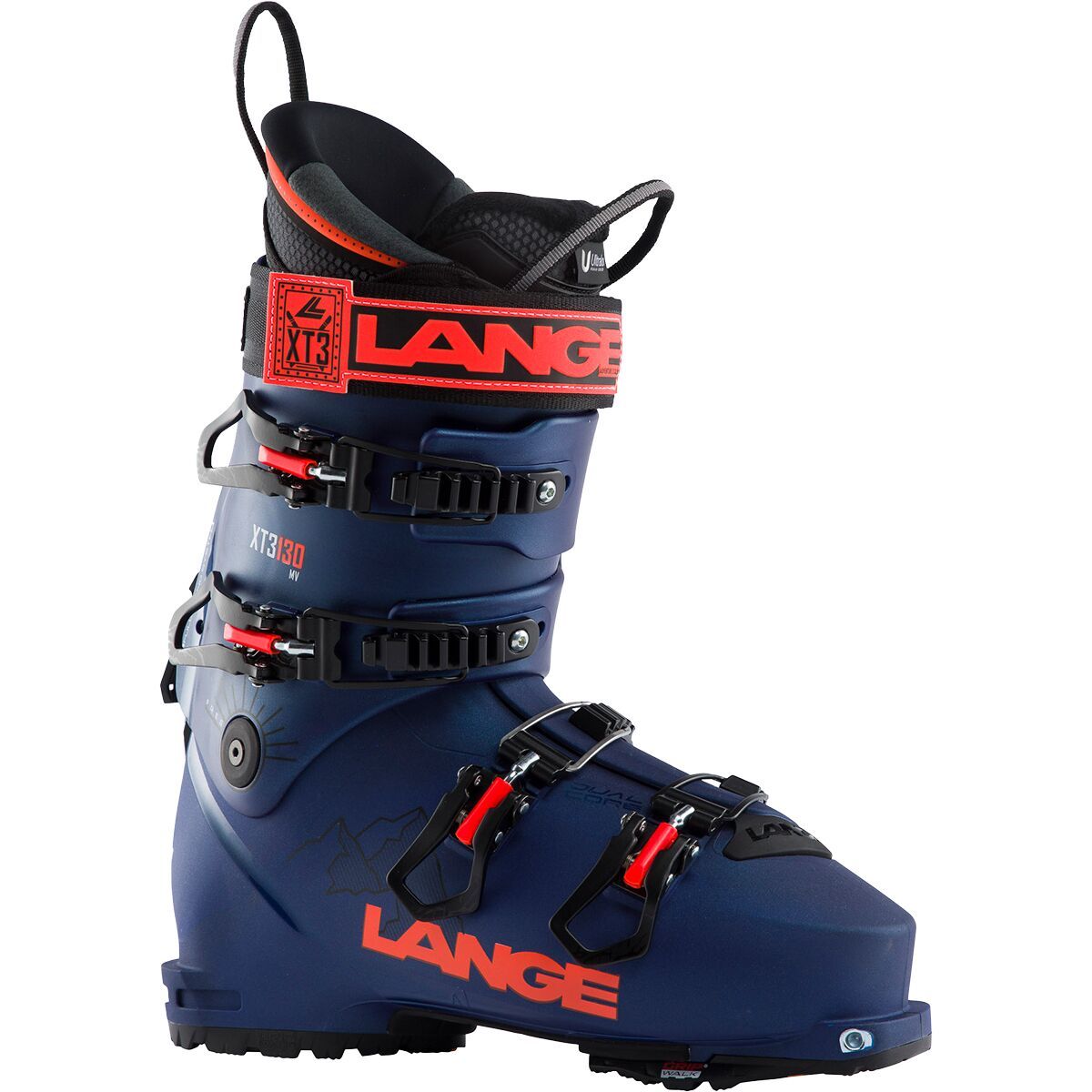 Lange XT3 130 LV Alpine Touring Boot - 2024 Legend Blue, 27.5