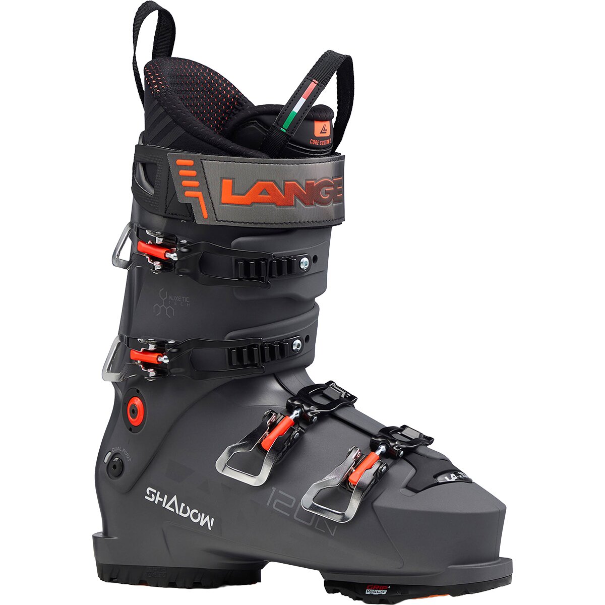 Image of Lange Shadow 120 LV Ski Boot - 2027 Titanium Black, 25.0