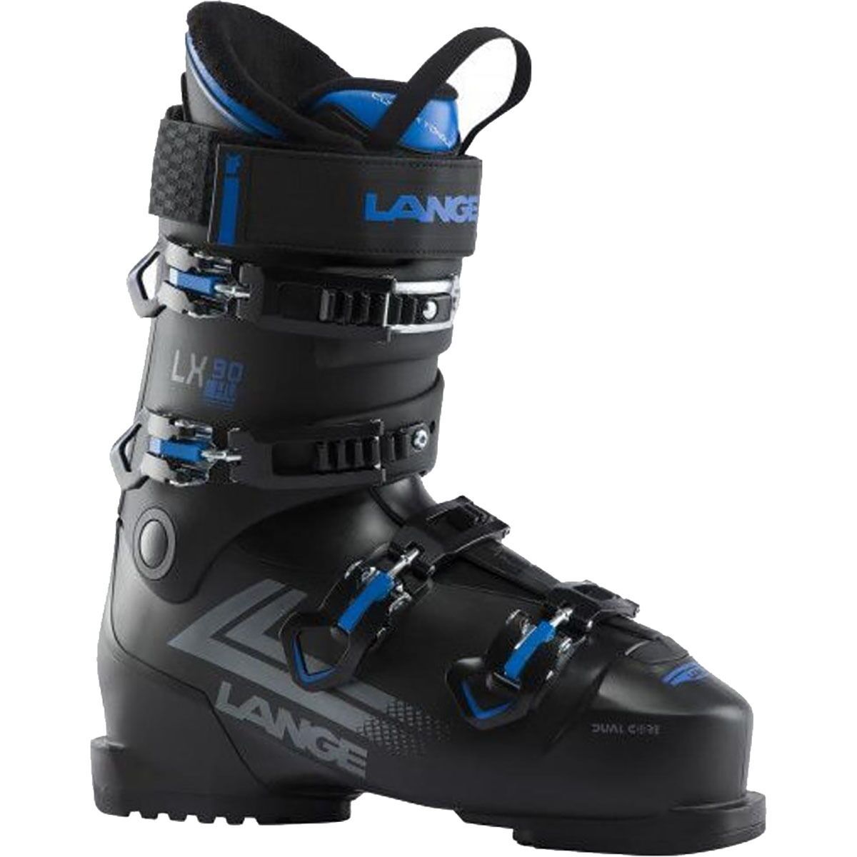 Lange Lx 90 Hv Ski Boots Black/Blue, 25.5