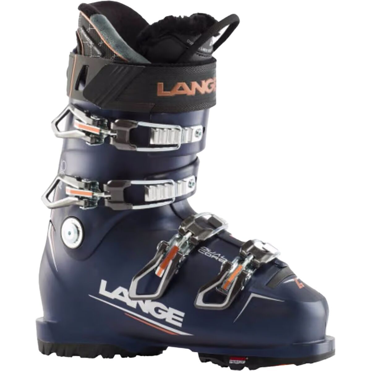 Lange Rx 90 Ski Boots - Women's Black/Blue/Aquamarine2019, 22.5