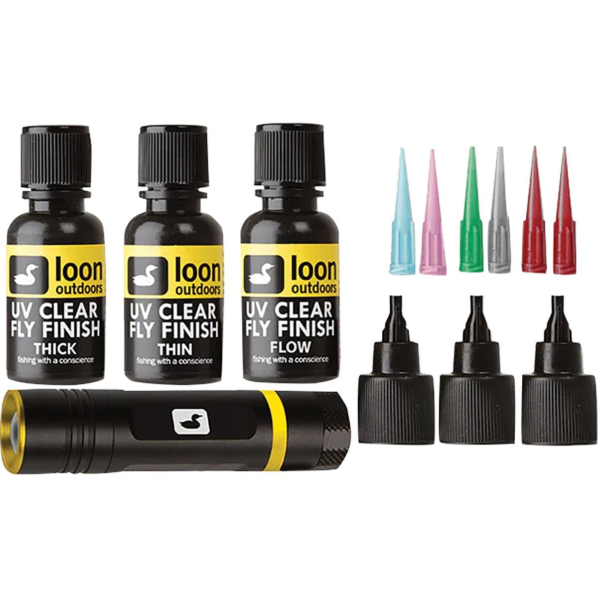 Loon Outdoors UV Fly Tying Kit with Bench Light