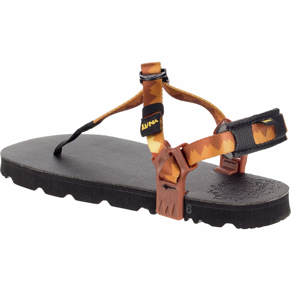 靴 LUNA SANDALS MONO GORDO WINGED EDITION 7 Mono Gordo Winged Edition - Black | LUNA Sandals