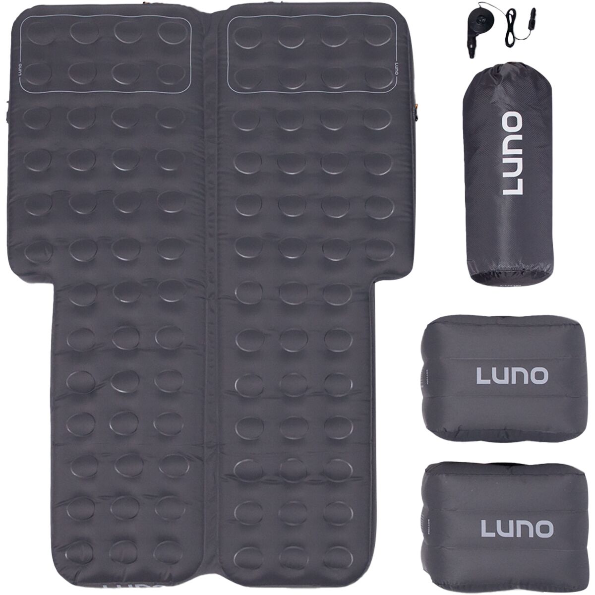 Luno 2.0 Air Mattress Dark Grey