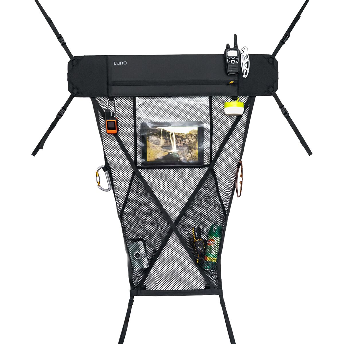 Luno Luno Cargo Utility Hammock Black, One Size