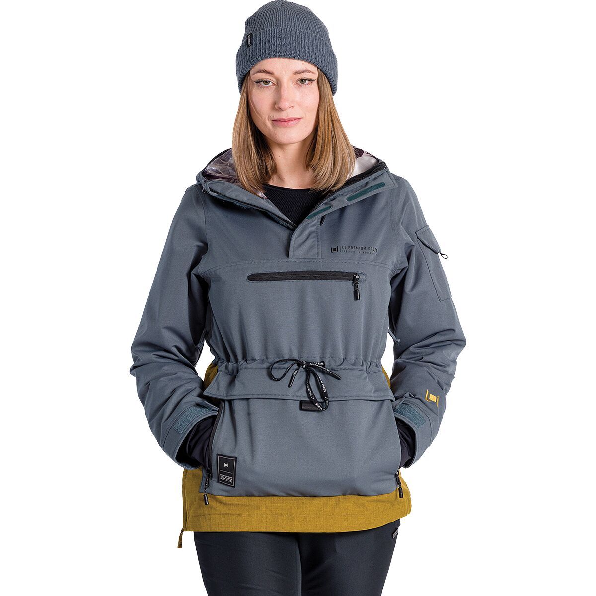 Image of L1 Prowler Jacket - Women's Slate/Moss, S