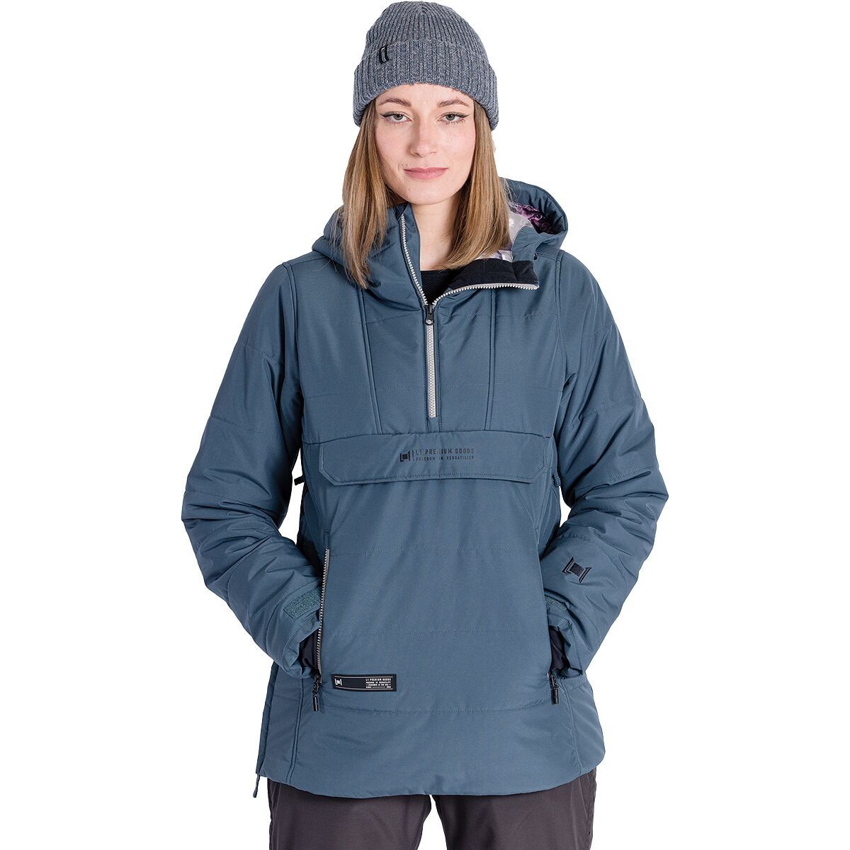 Image of L1 Snowblind Jacket - Women's Slate, XS