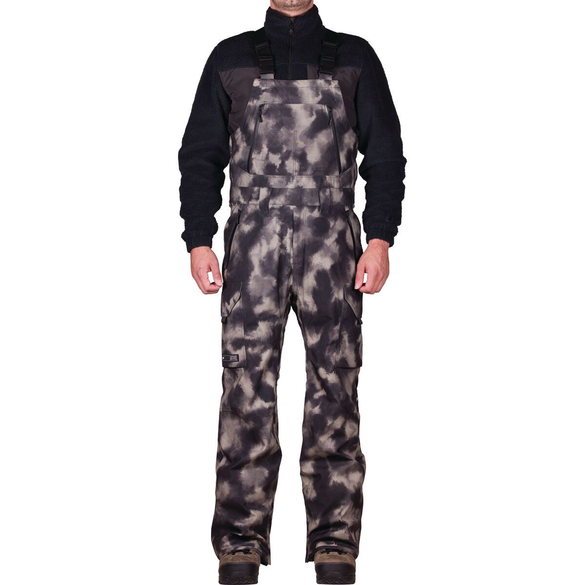 L1 Sentinal Bib Pant - Men's M-Tie Dye Camo, L