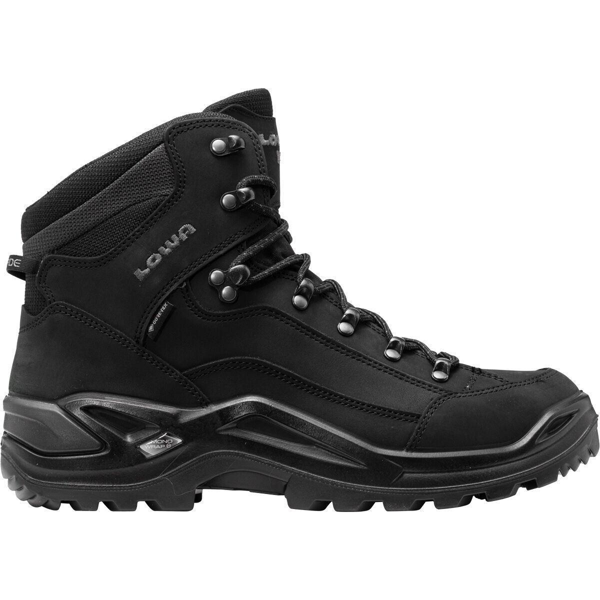 Lowa Renegade GTX Mid Wide Boot - Men's Deep Black, 11.5