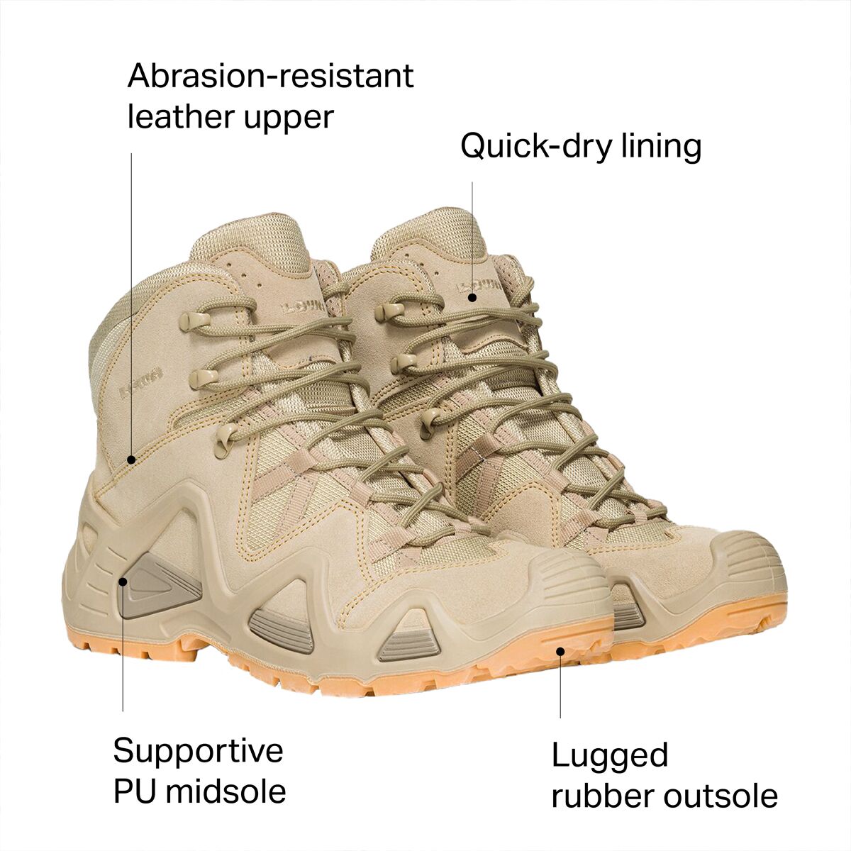 Lowa Zephyr Mid TF Hiking Boot Men s Footwear