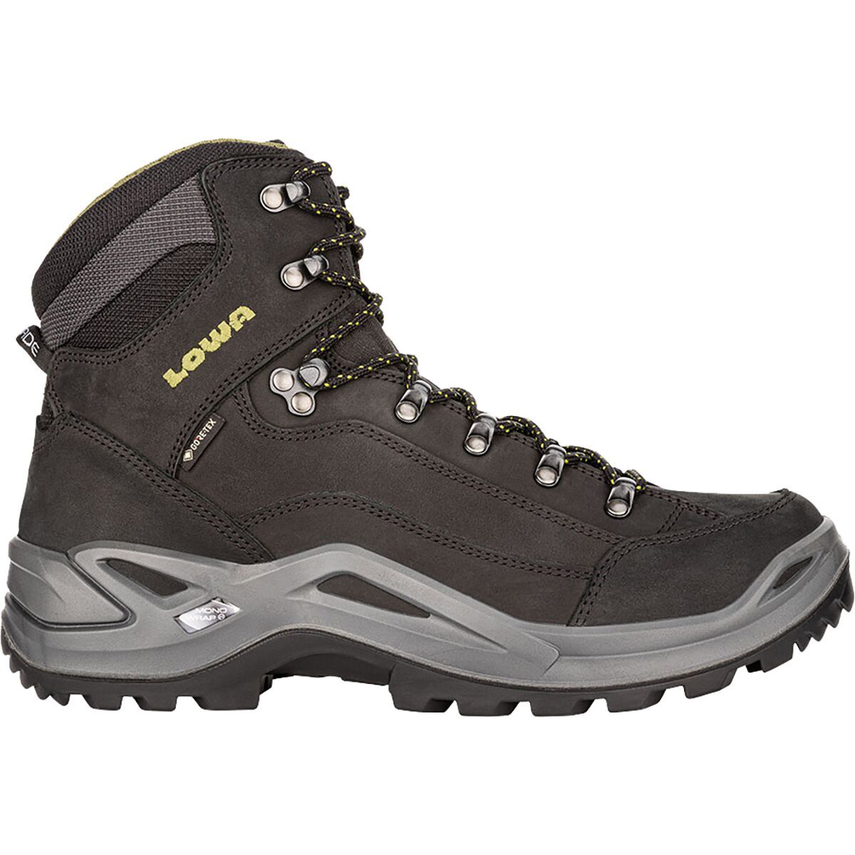Lowa Renegade GTX Mid Hiking Boot - Men's Black/Olive, 13.0
