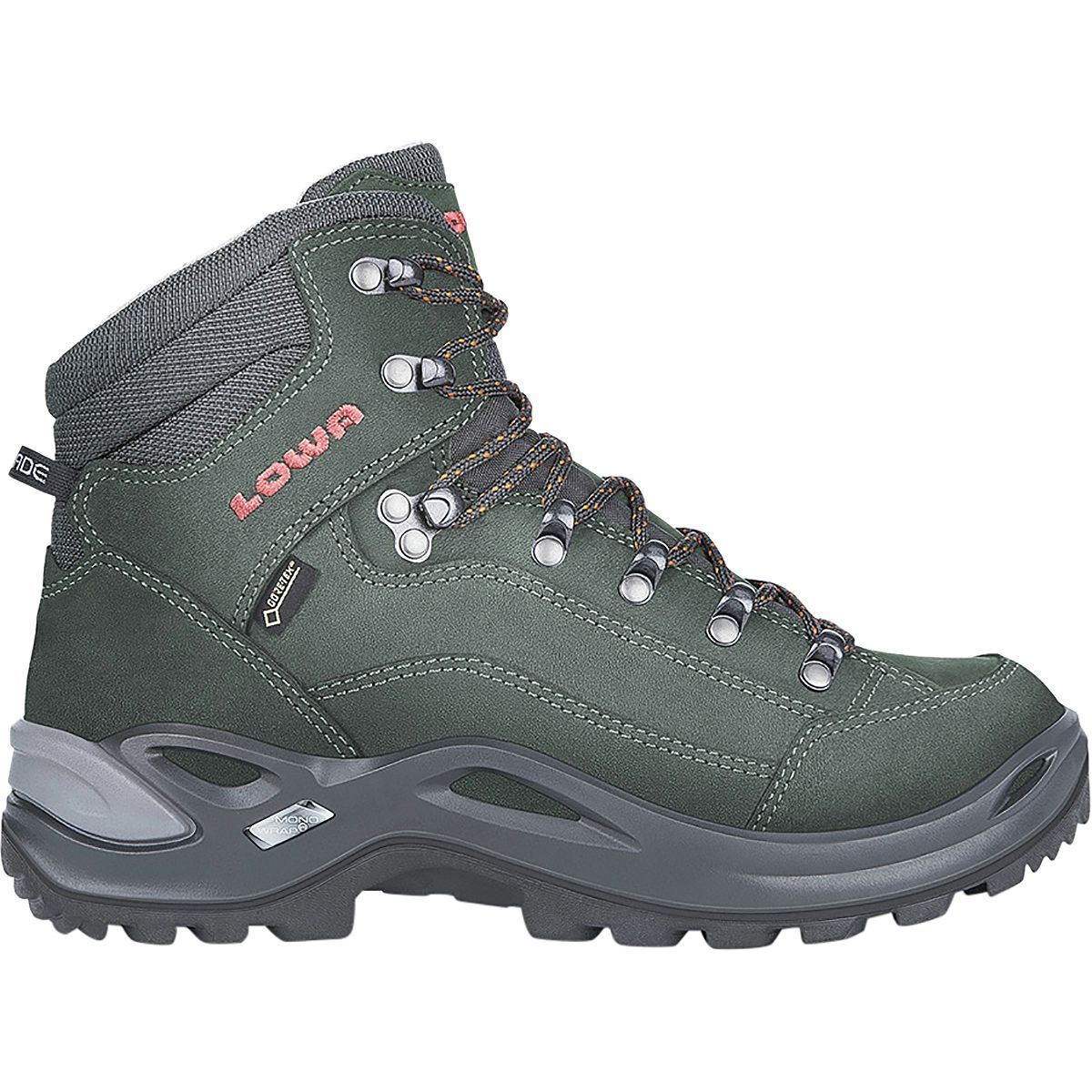 Lowa Renegade GTX Mid Boot - Women's Anthracite/Mandarin, 8.5