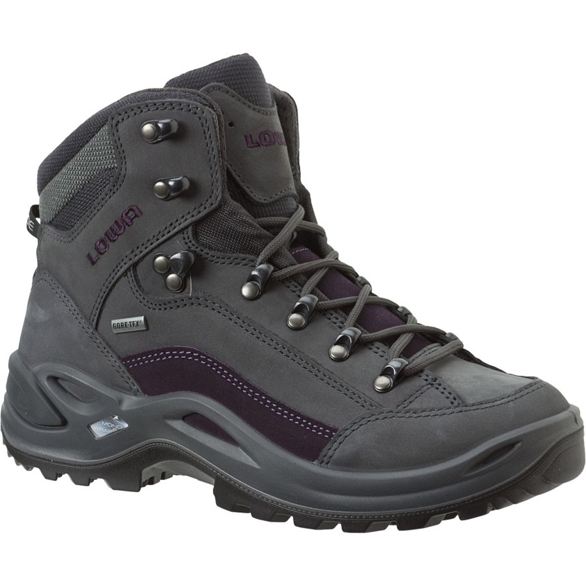 Lowa Renegade GTX Mid Boot - Women's 7Blue Grey/Prune - DO NOT USE, 9.5
