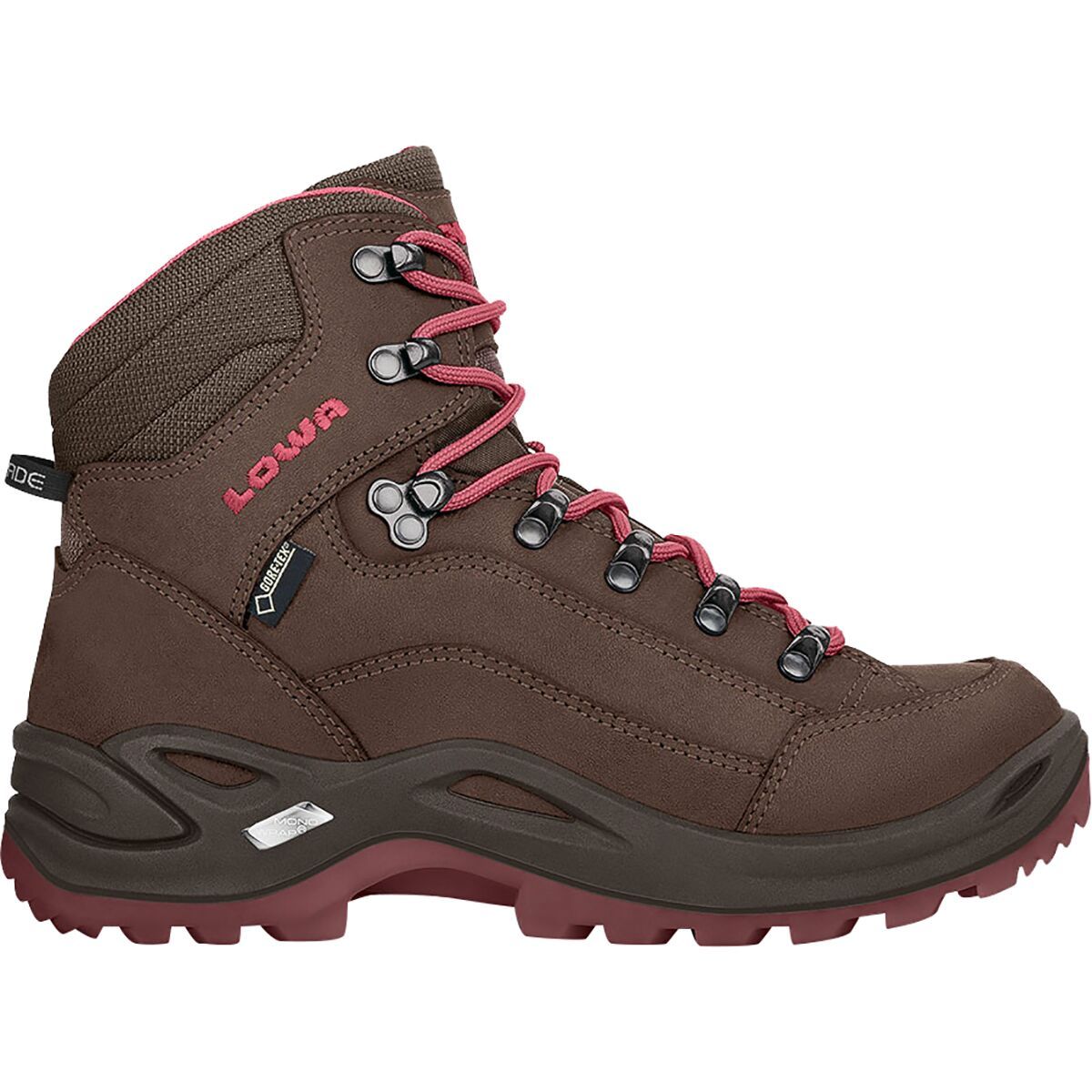 Lowa Renegade GTX Mid Boot - Women's Espresso/Berry, 8.5